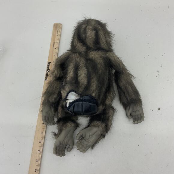 Senario Brown Monkey Interactive Plush Stuffed Animal Toy - Preowned UNTESTED - Picture 3 of 7